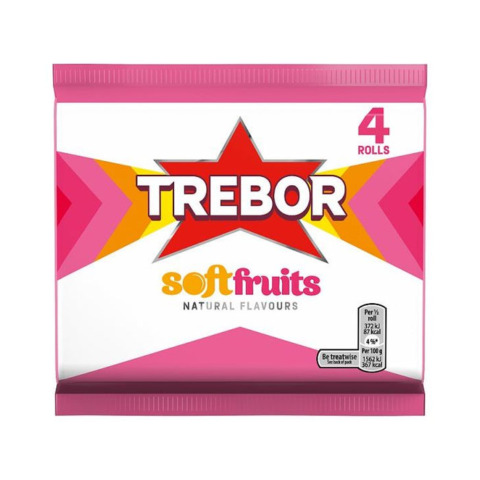 Trebor Soft Fruits 4pk
