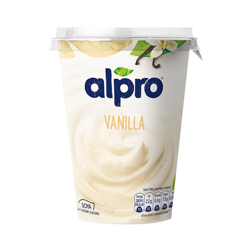 Alpro Vanilla Soya Yogurt 500g