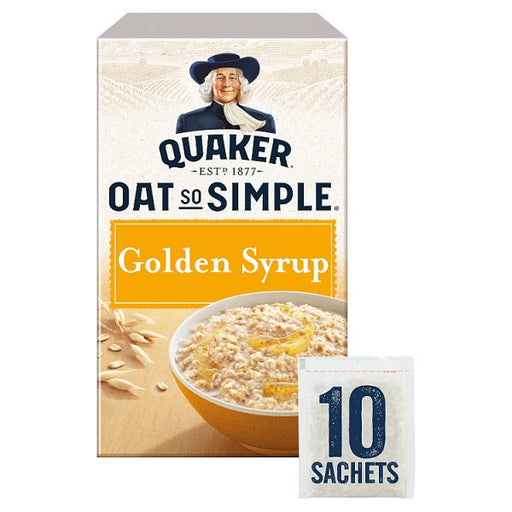 Quaker Oats So Simple Golden Syrup 10pk / 0