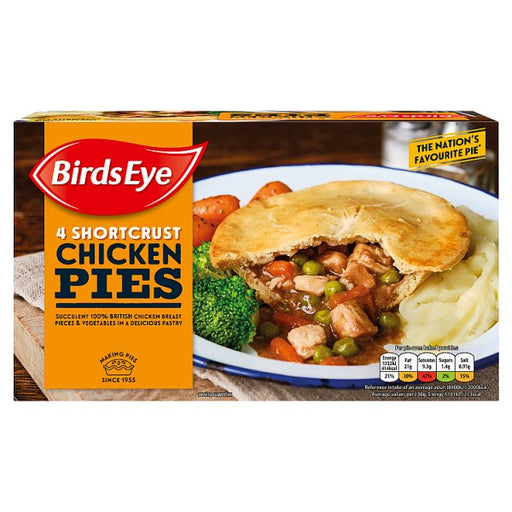 Birds Eye Chicken Pies 4pk