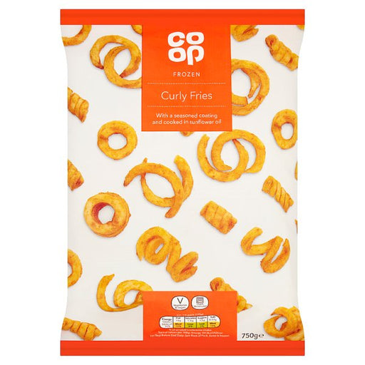 Co Op Curly Fries 750g