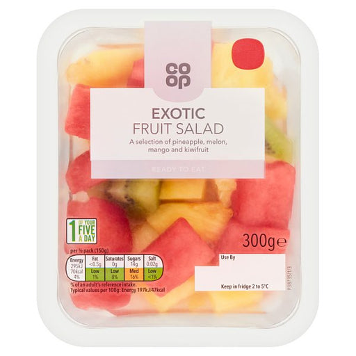 Co Op Exotic Fruit Salad 300g