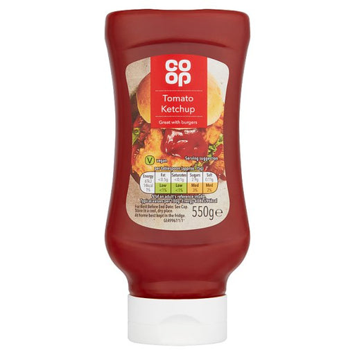 Co Op Tomato Ketchup 550g