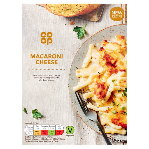 Co Op Macaroni Cheese 375g (Frozen)