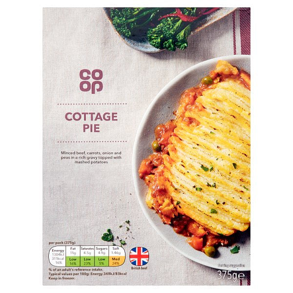 Co Op Cottage Pie 375g