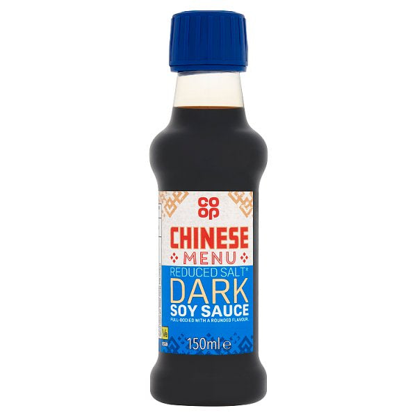 Co Op Reduced Salt Soy Sauce Dark 150ml