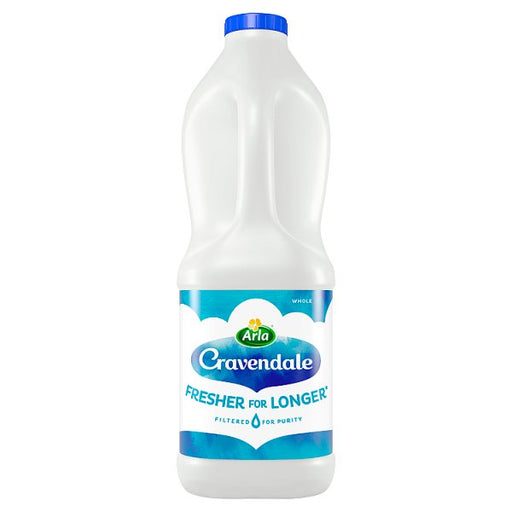 Cravendale Filtered Fresh Whole Milk 2ltr
