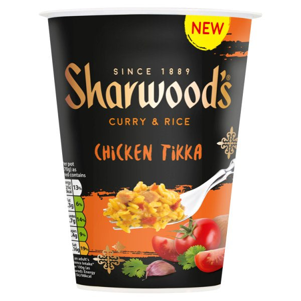 Sharwoods Rice Pot - Chicken Tikka 70g