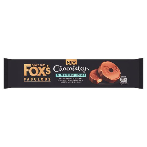 Fox's Chocolatey Rounds Salted Caramel 130g