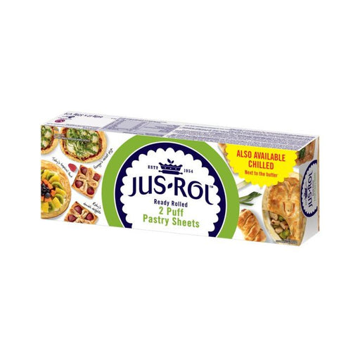 Jus Rol Frozen Puff Pastry Sheets Twinpack 640g