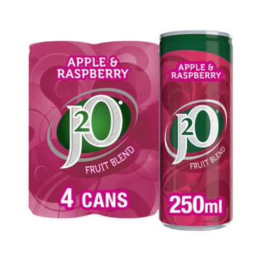 J20 Apple & Raspberry Cans 250ml 4pk
