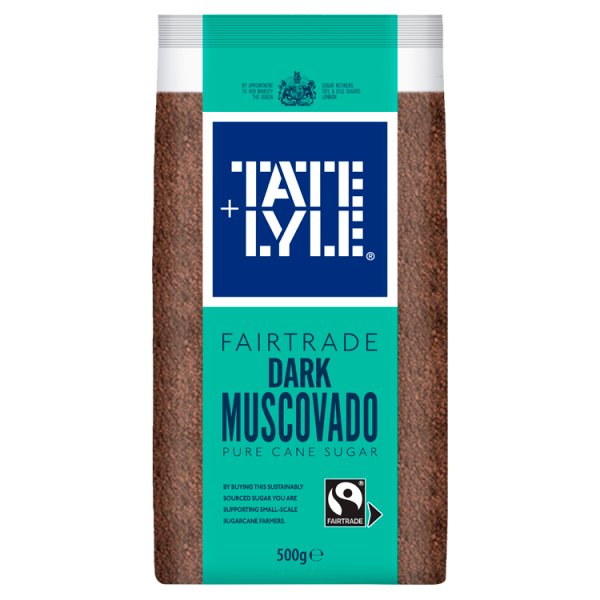 Tate & Lyle Dark Muscovado Sugar 500g