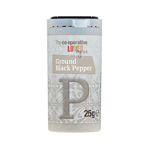 Co Op Ground Black Pepper 25g