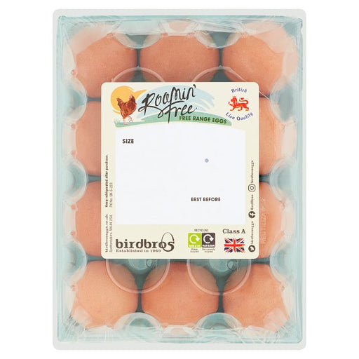 Roamin Free 12 Free Range Eggs, Large