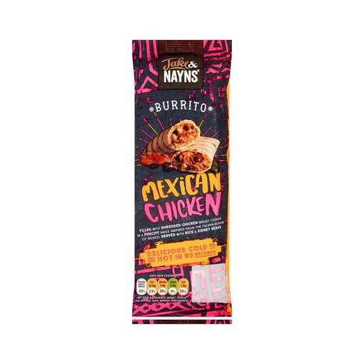 Jake & Nayns Mexican Chicken Burrito