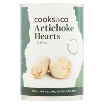 Cooks & Co Artichoke Hearts in Brine 390g