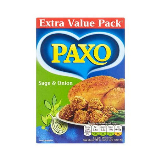 Paxo Sage & Onion Stuffing 340G