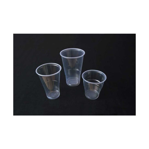 Clear Disposable Plastic Pint Tumbler 12-Pack