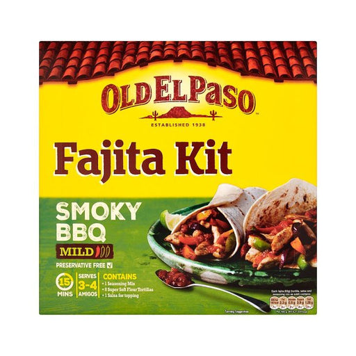 Old El Paso BBQ Fajita Kit 500g