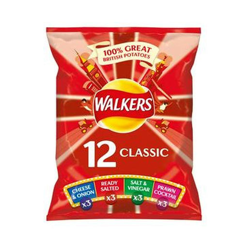 Walkers Classic Variety 12pk