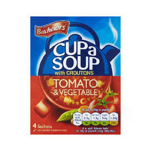 Batchelors Cup A Soup Tomato & Vegetable 4 pack