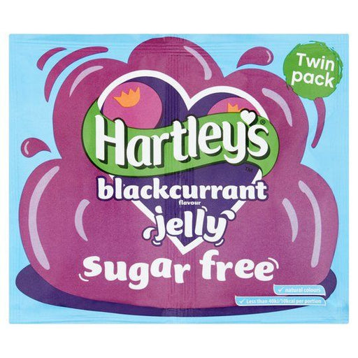 Hartley's Sugar Free Blackcurrant Sachet Jelly 23g