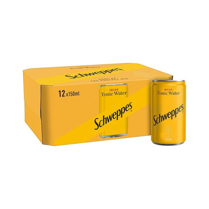 Schweppes Tonic Water Mini Can 12-Pack