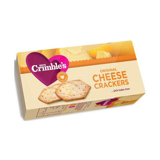 Mrs Crimble's Gluten Free Original Cheese Crackers 130g
