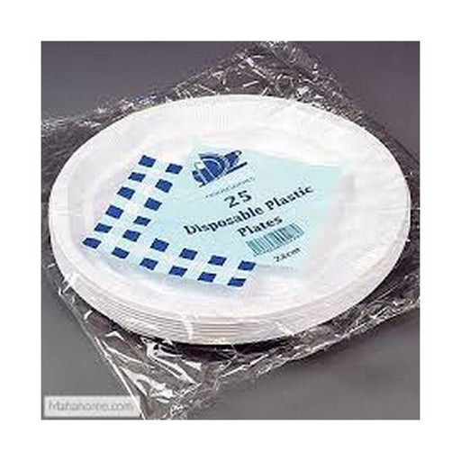 Plastic Plates Pack of 25
