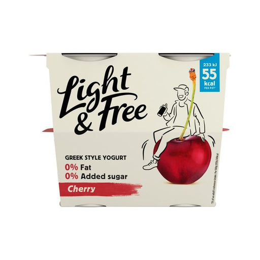 Danone Light and Free Cherry 4pk