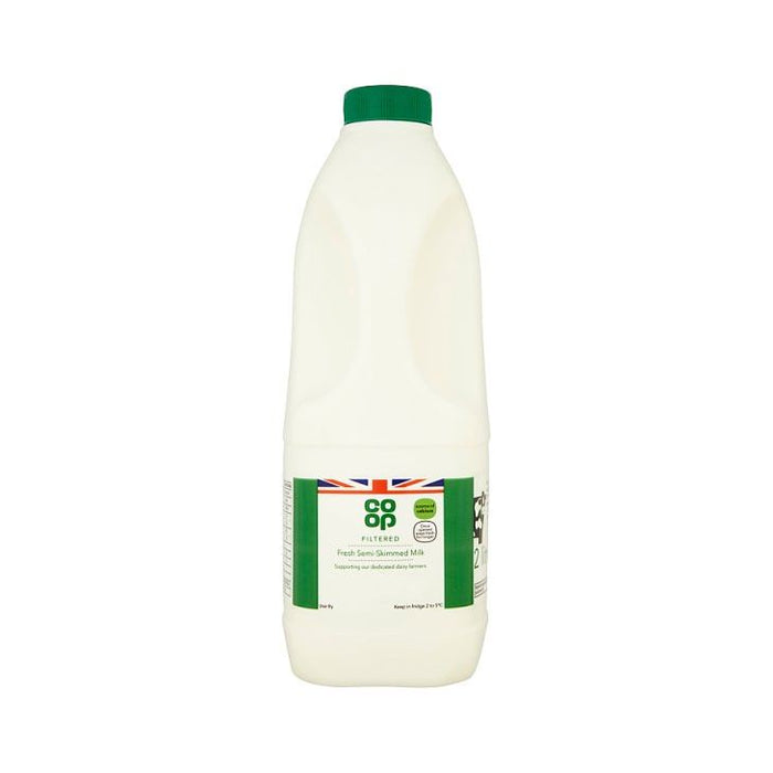 Co Op Filtered Fresh Semi Skimmed Milk 2L