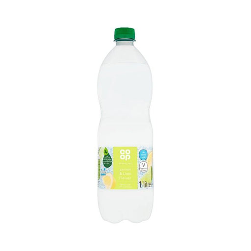 Co Op Lemon & Lime Sparkling Spring Water 1Ltr