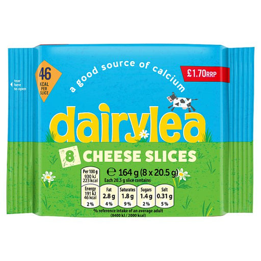 Dairylea Cheese Slice 8pk 165g PM1.70
