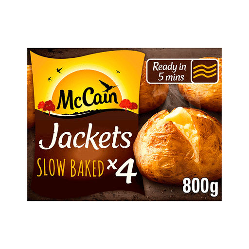McCain Ready Baked Jacket Potatoes 4-Pack