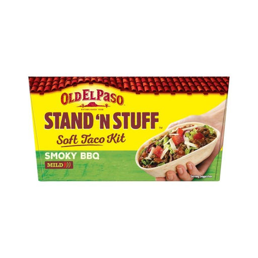 Old El Paso Stand'n Stuff Smoky BBQ Taco Kit 350g
