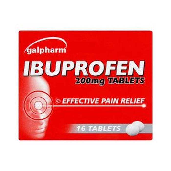 Galpharm Ibuprofen Caplets x 16