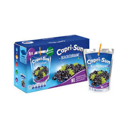 Capri Sun Blackcurrant Juice Drink 200ml 8-Pack