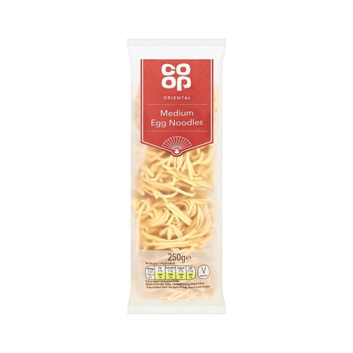 Co Op Medium Egg Noodles 250g