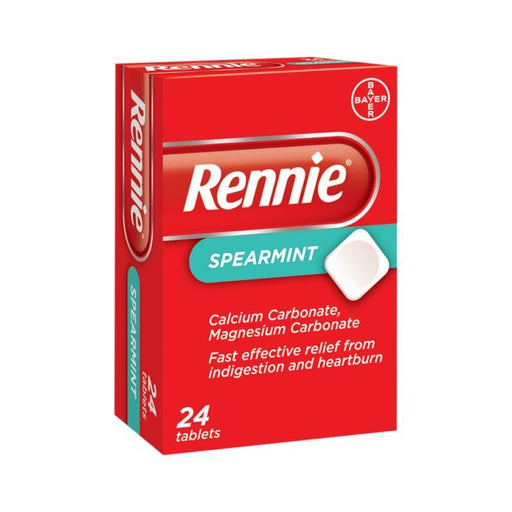 Rennie Spearmint Tablets x 24pk