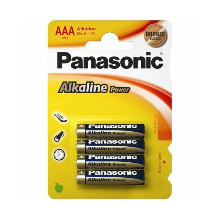 Panasonic LR03 /AAA Alkaline Batteries B4