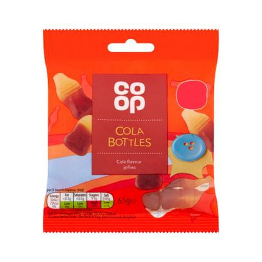 Co Op Cola Bottles 65g