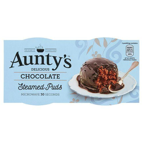 Aunty's Chocolate Fudge Puddings 2pk
