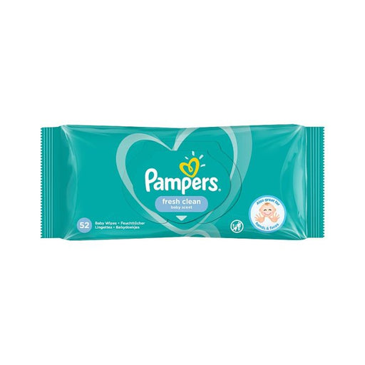 Pampers Fresh Clean Wipes 52 Pack