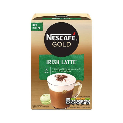 Nescafe Gold Irish Latte Sachets 8pk