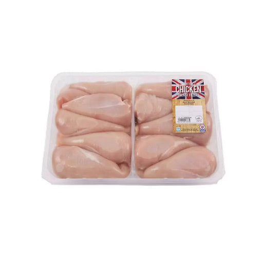 KS British Chicken Breast Fillets approx 2.5kg per KG