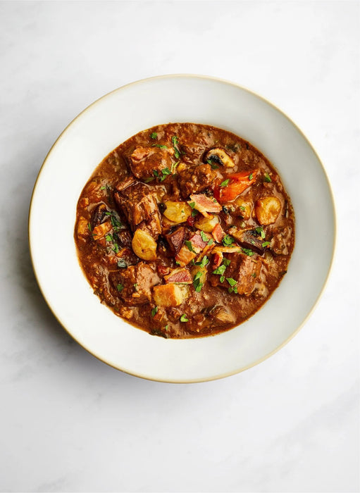 By Ruby British Grass Fed Beef Bourguignon feeds 2