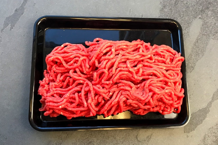 LNM Simpsons Beef Mince Premium 1% Fat, approx 500g