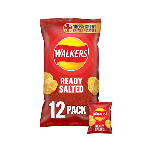 Walkers Ready Salted 12pk