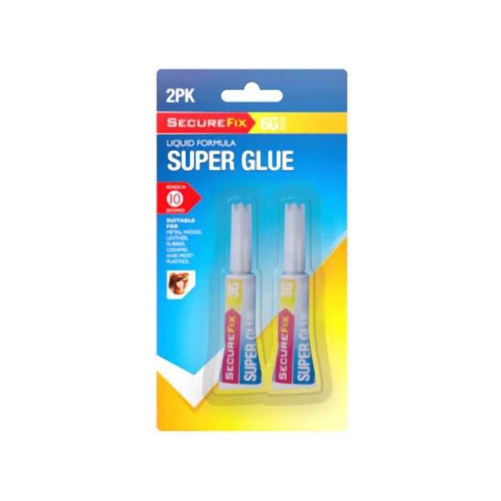 Securefix Super Glue 2pk