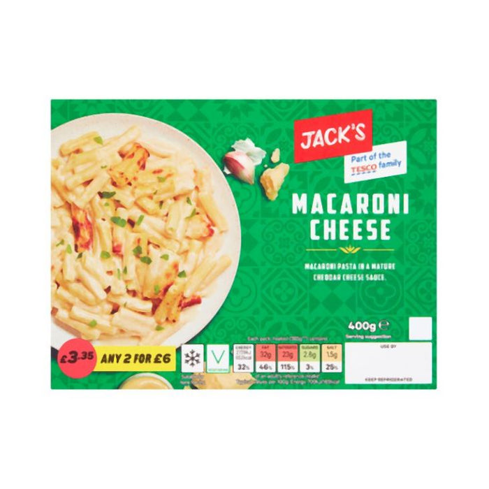 Jacks Macaroni Cheese 400g